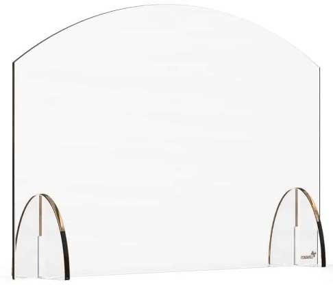 Rosseto Avant Guarde Acrylic Sneeze Guard, 24 x 15.5 inch