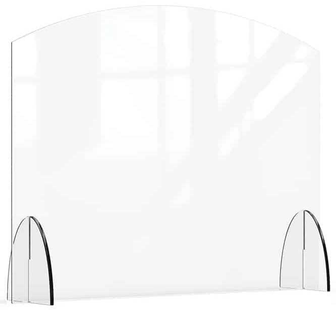 Rosseto Avant Guarde Acrylic Sneeze Guard, 36 x 28 inch