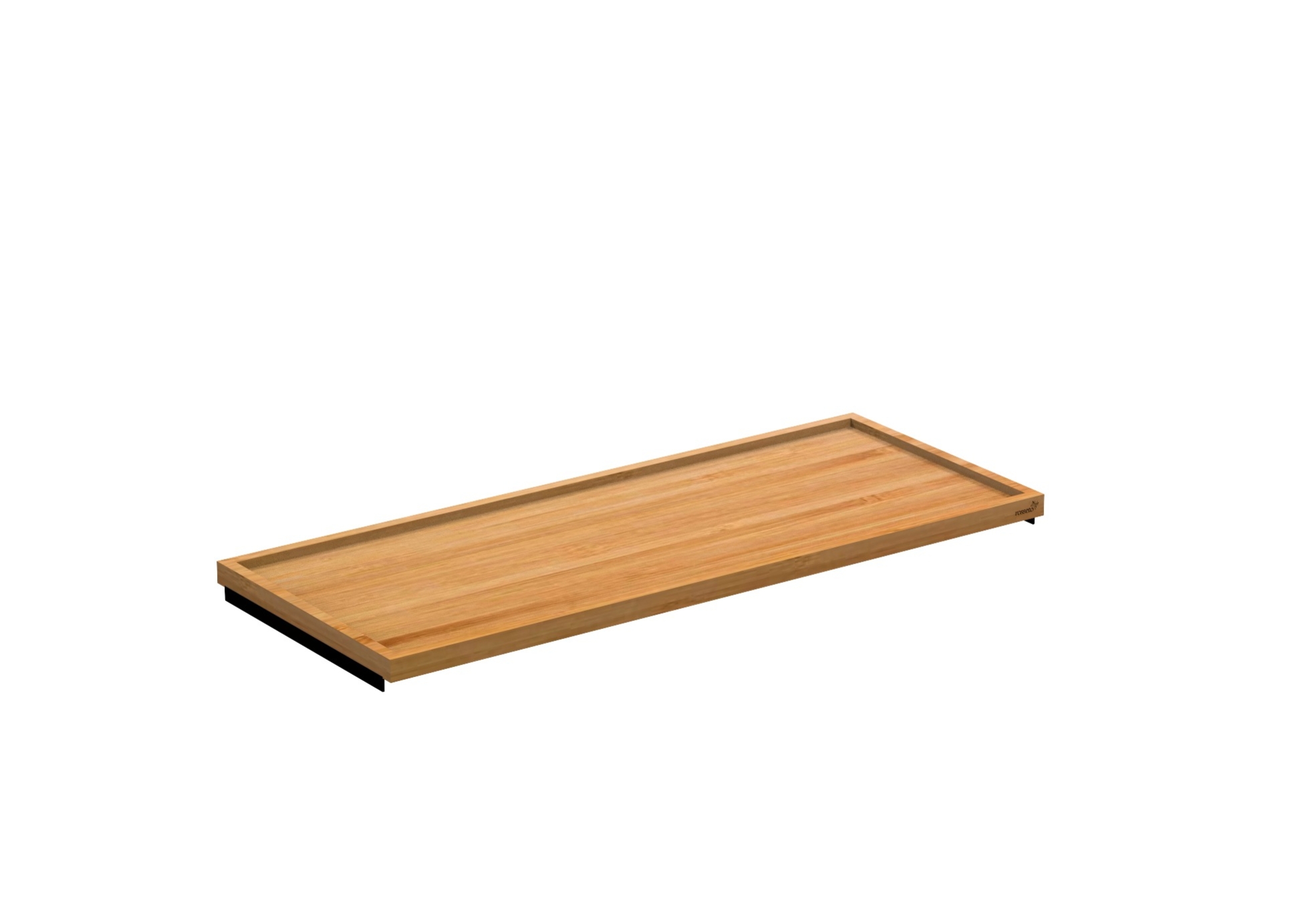 Rosseto Modulite Bamboo Shelf, 33.5 Ã— 13.5 Ã— 1.3 inch