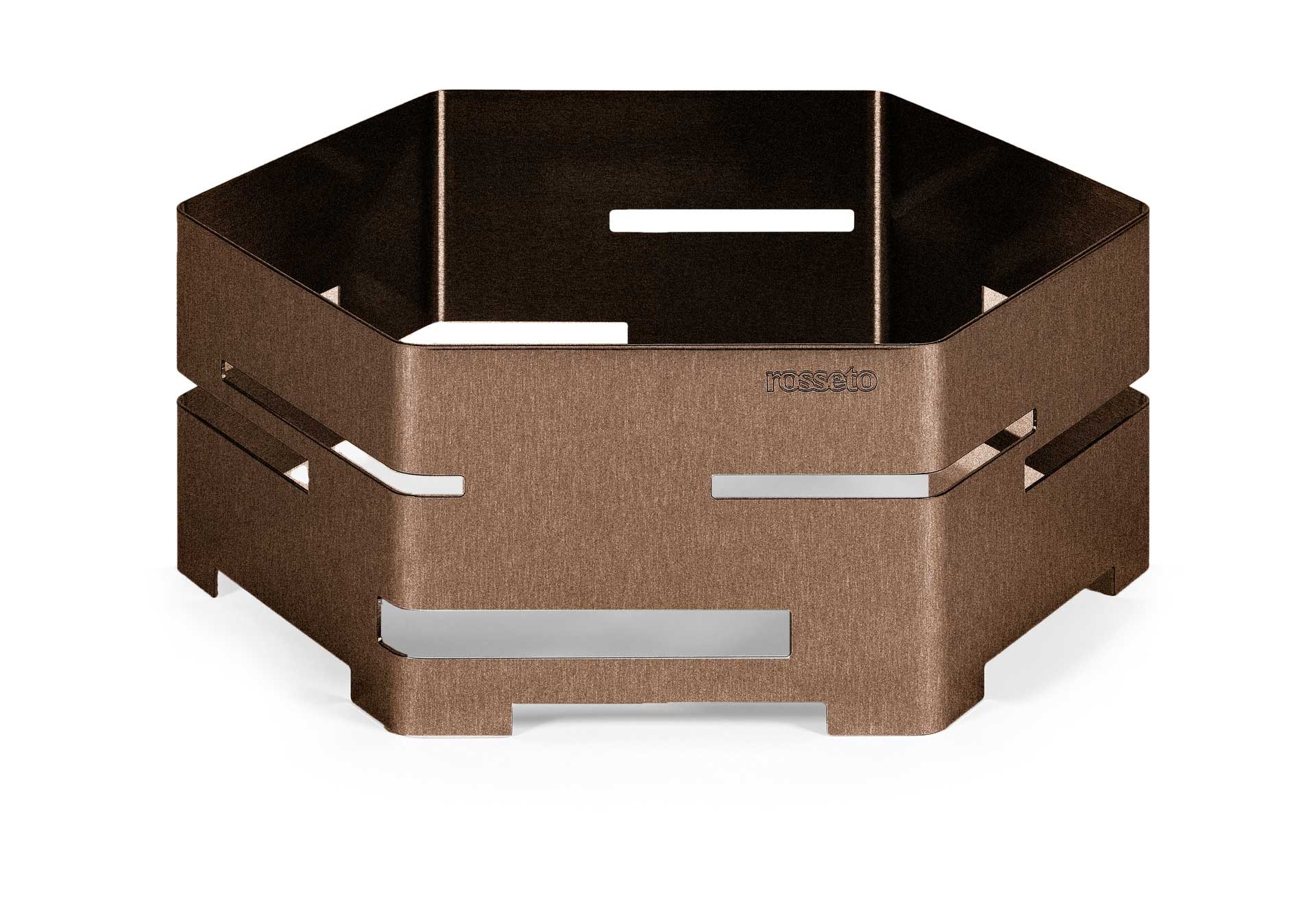 Rosseto Honeycomb Medium Bronze Riser, 15 x 13 x 6 inch