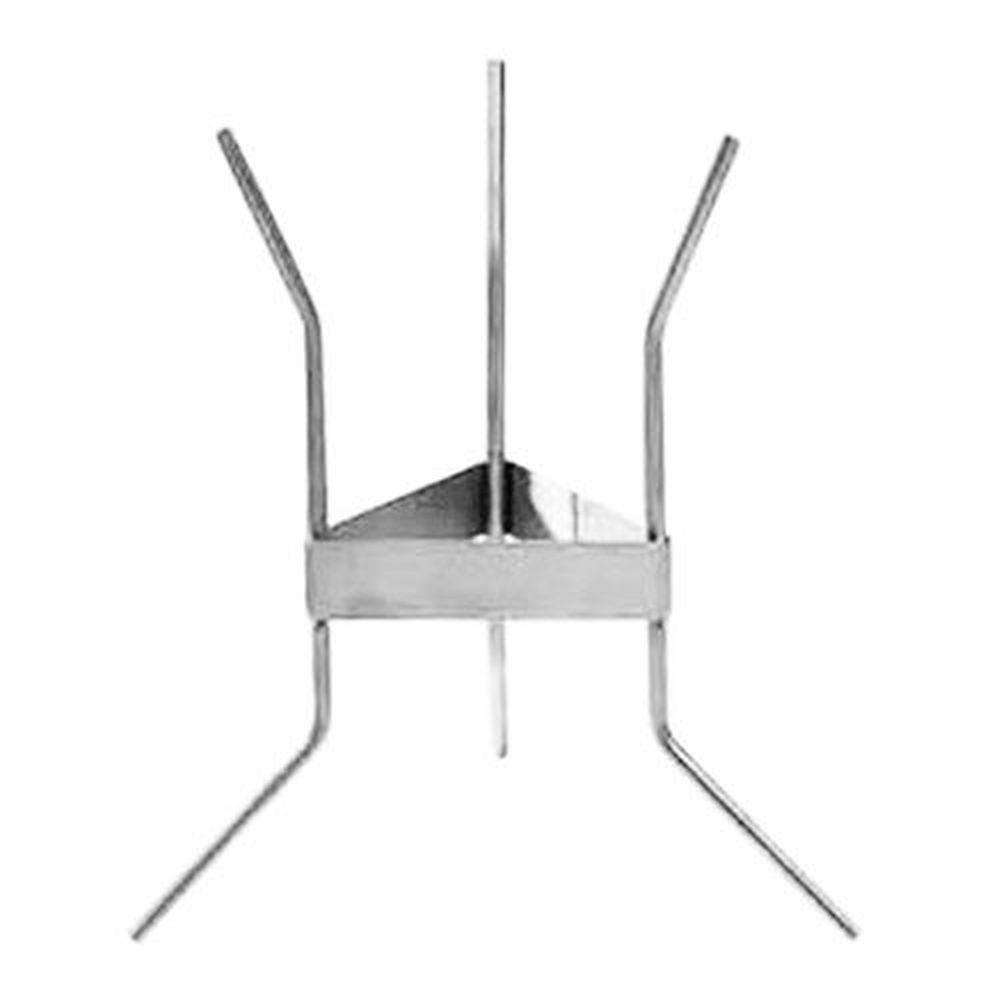 Winco SF-7R Stainless Steel Confectionery Funnel Stand Only, 5.19 x 5.19 x 7.31 inch