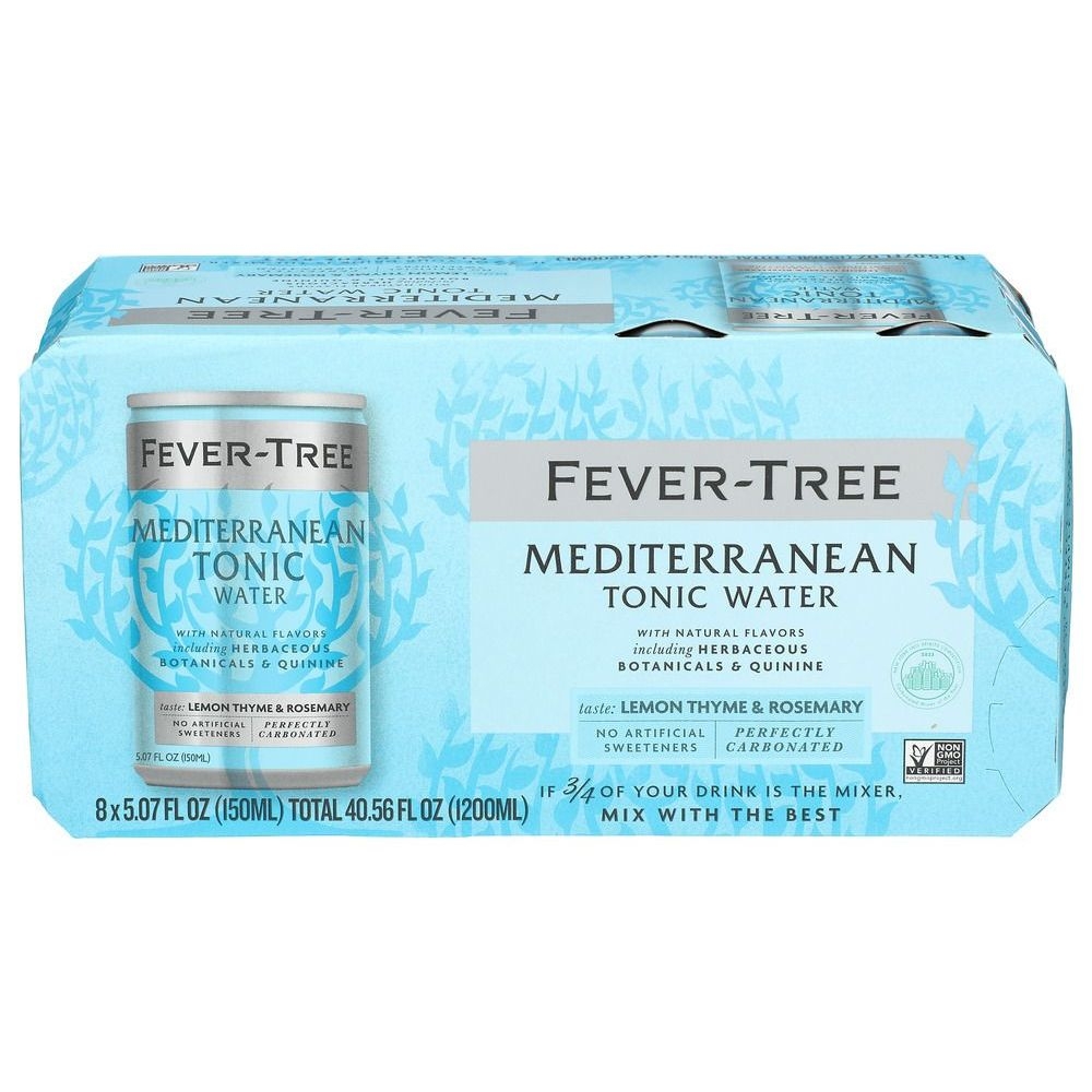 Fever Tree Mediterranean Tonic Water, 40.56 Fluid Ounce -- 3 per case