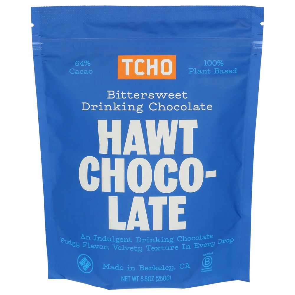 Tcho Bittersweet Drinking Chocolate, 8.8 Ounce -- 6 per case