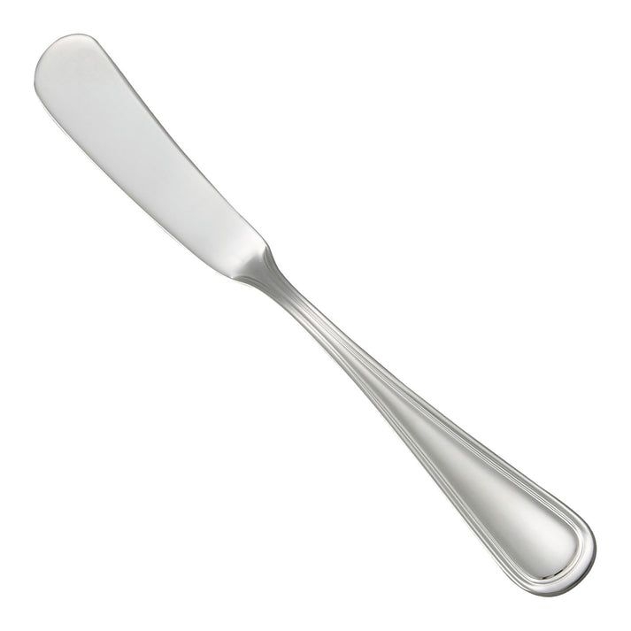 Winco Shangarila 18/8 Stainless Steel Extra Heavy Weight Butter Spreader, 6 3/4 inch -- 12 per case.
