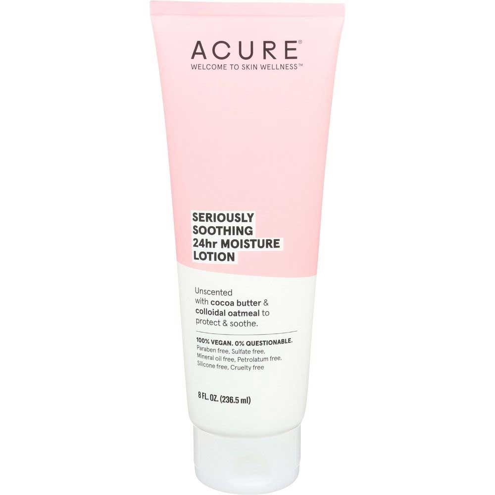 Acure Seriously Soothing 24 Hour Moisture Lotion, 8 Fluid Ounce