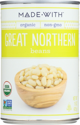 Made With Organic Great Northern Beans, 15 Ounce -- 12 per case