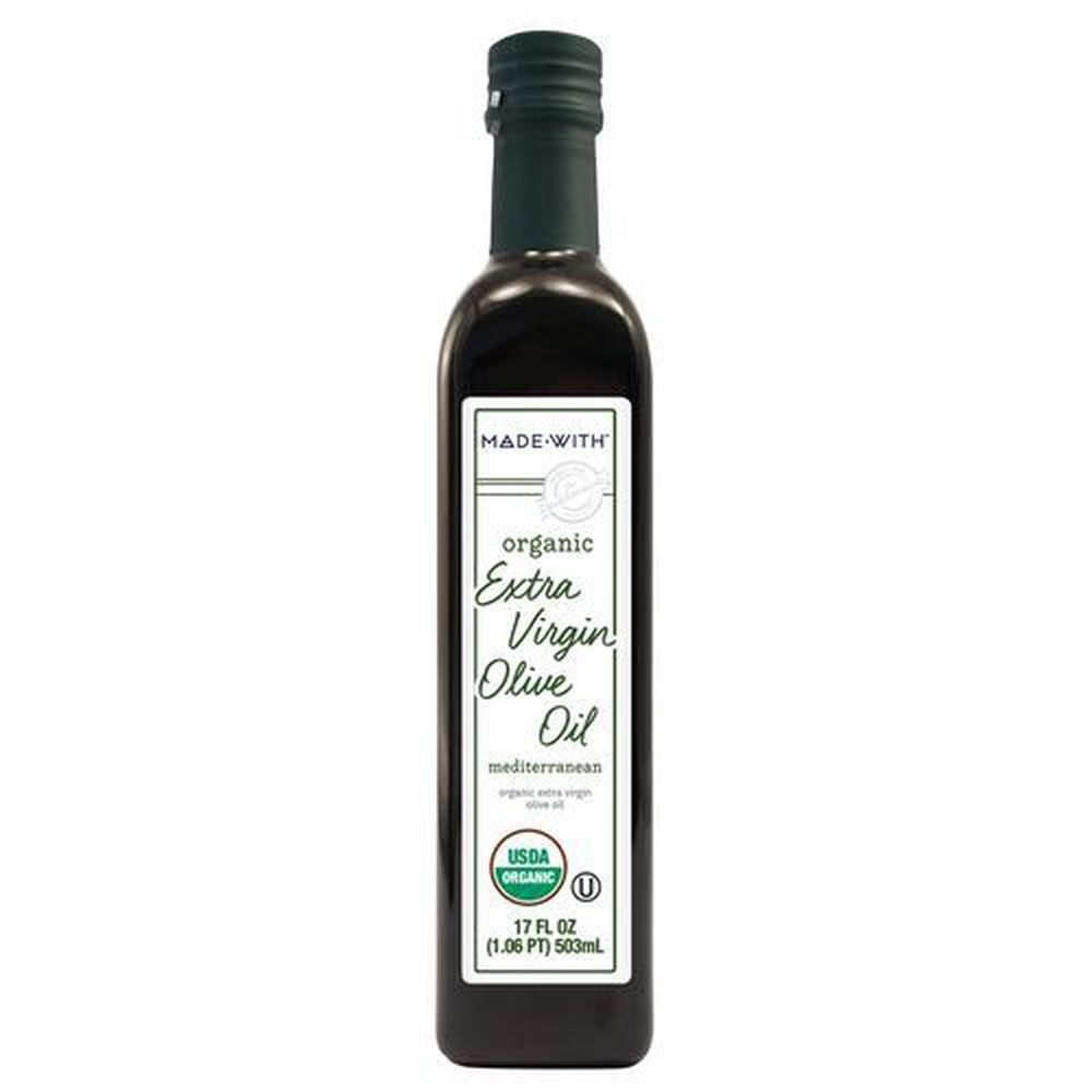 Made With Organic Mediterranean Extra Virgin Olive Oil, 17 Fluid Ounce -- 12 per case