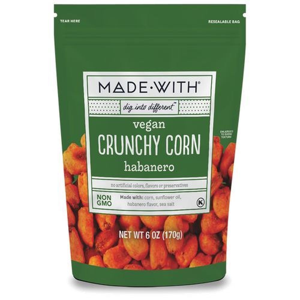 Made With Habanero Vegan Crunchy Corn, 6 Ounce -- 12 per case
