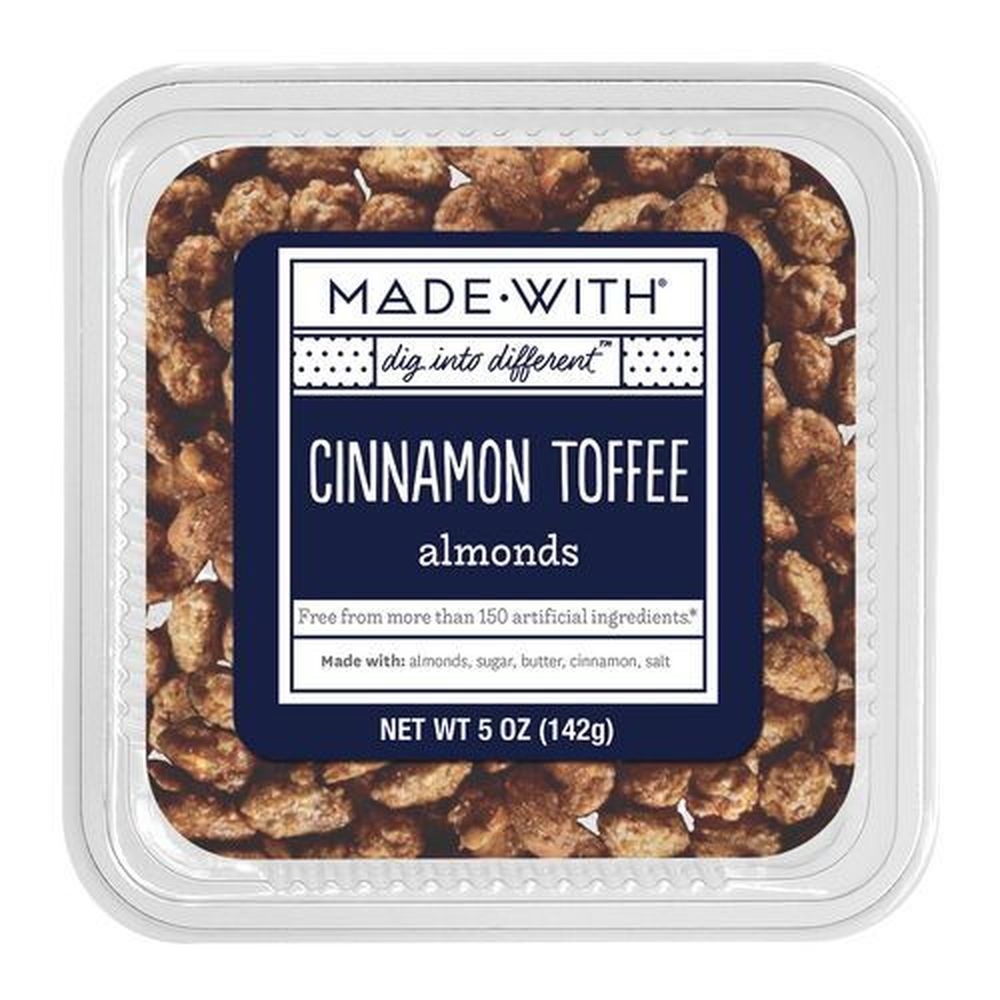 Made With Cinnamon Toffee Almonds, 5 Ounce -- 12 per case