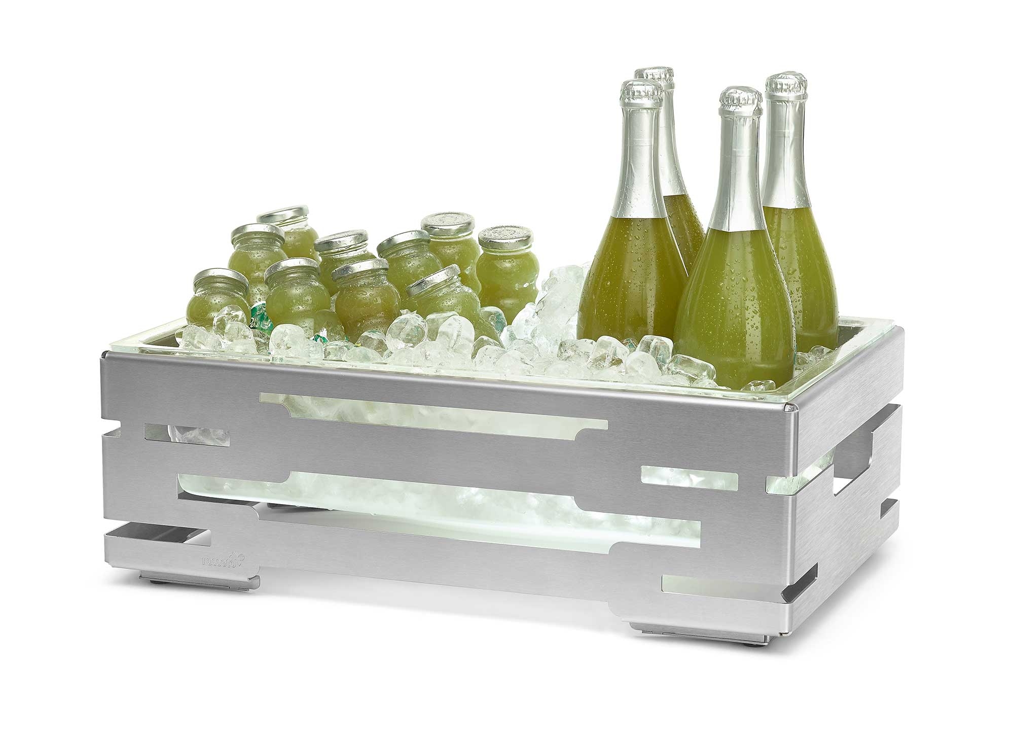 Rosseto Multi-Chef Stainless Steel Cooler, 21.5 x 13.5 x 7.38 inch