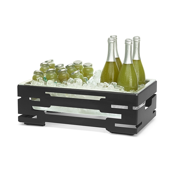 Rosseto Multi-Chef Black Matte Cooler, 21.5 x 13.5 x 7.38 inch
