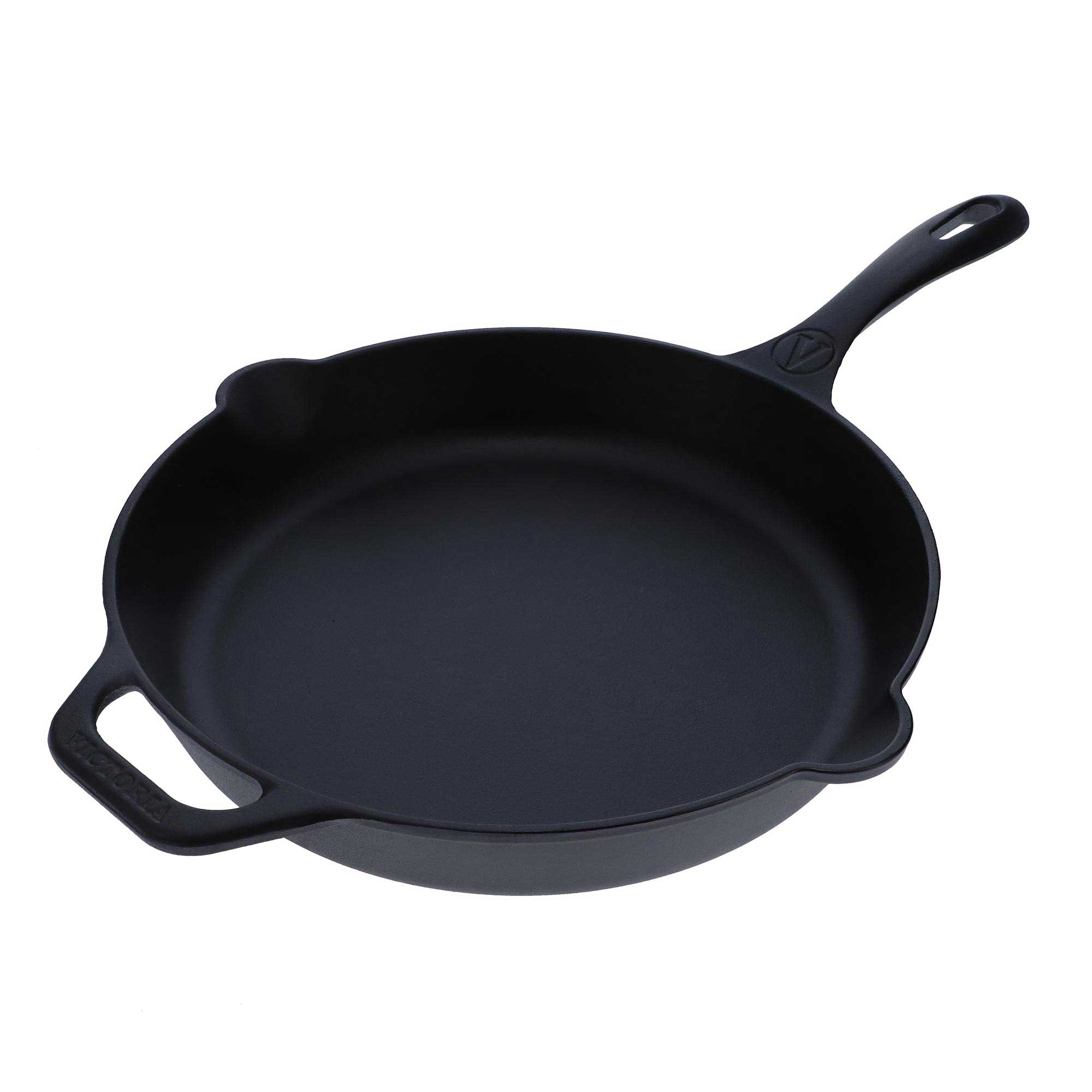 Victoria Cast Iron Skillet, 12 inch -- 4 per case