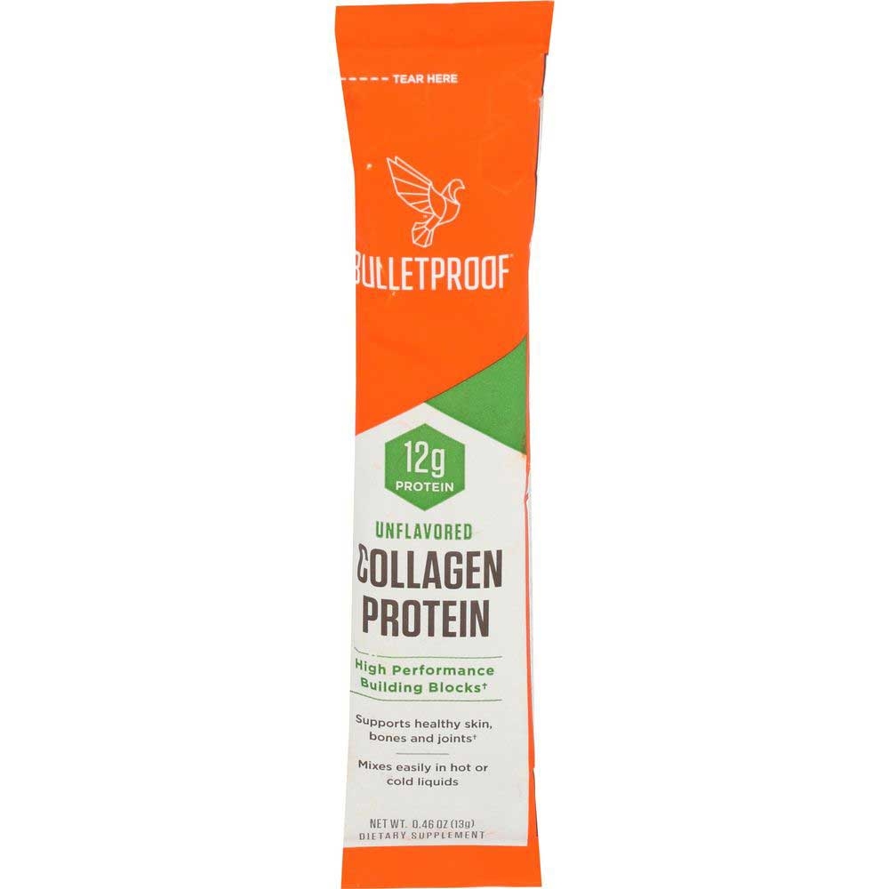 Bulletproof Unflavored Collagen Protein Powder, 0.46 Ounce -- 15 per case