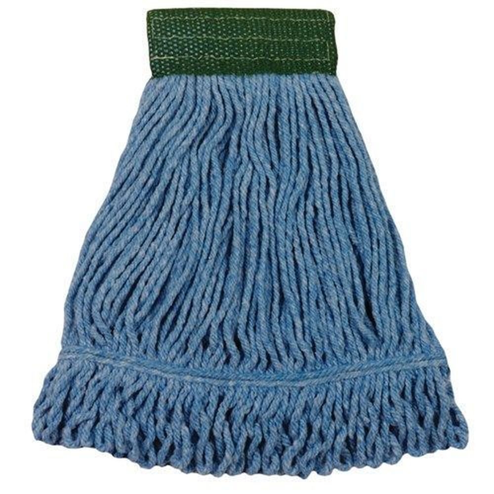 Performance Plus Medium Wide Band Green Mesh Blended Loopend Mop -- 12 per case