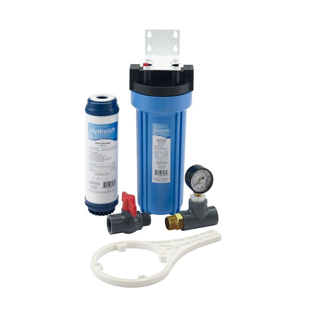 Krowne Hydrosift Single Water Filter Assembly Kit