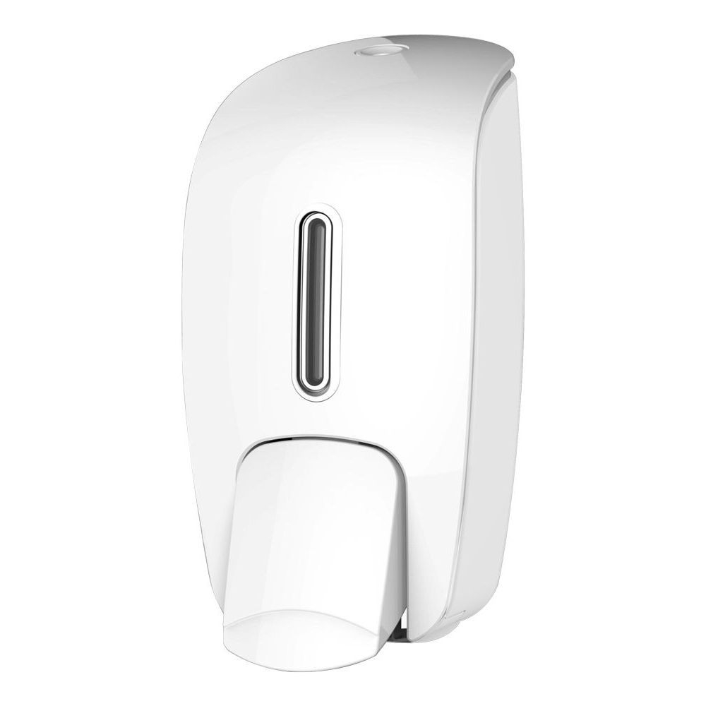 Krowne Wall Mount Manual Liquid Soap/Sanitizer Dispenser, 800 Milliliter Capacity