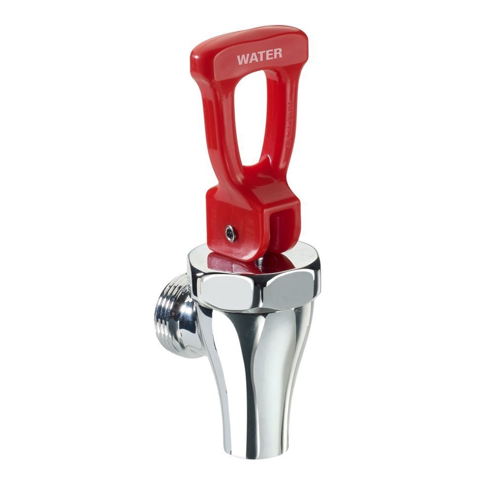 Krowne Red Coffee Urn Faucet for Hot Water