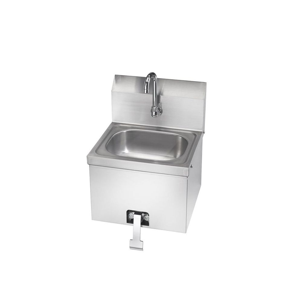 Krowne Hand Sink with Knee Pedal Valve, 16 x 15 x 19.5 inch
