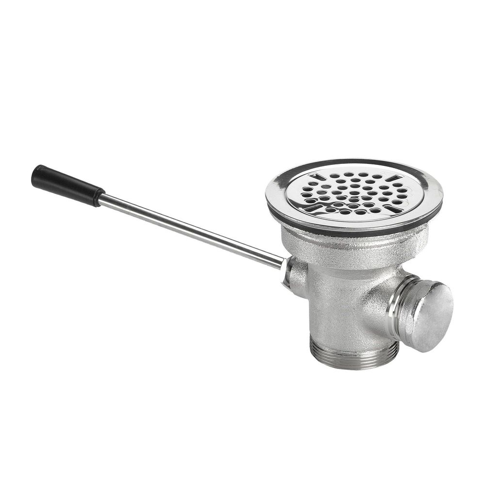Krowne 3 .5 inch Lever Handles Waste Drain with 1 1/4 inch Overflow Outlet