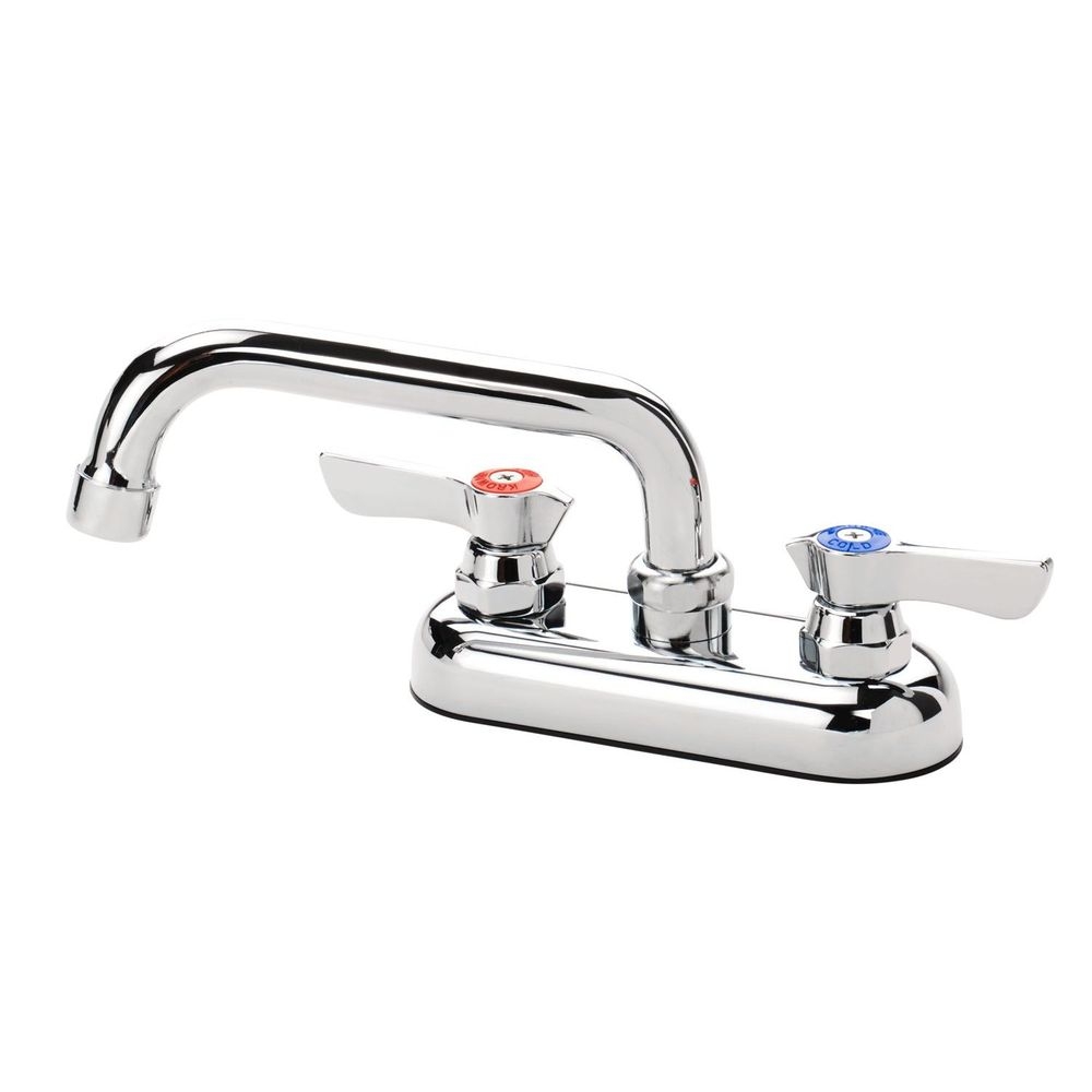 Krowne Silver Series 4 inch Center Deck Mount Faucet with 6 inch Spout