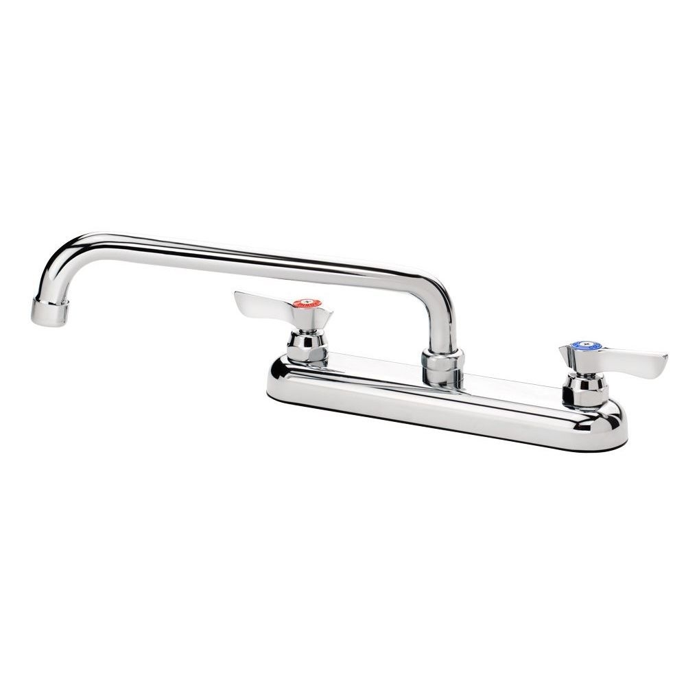 Krowne Silver Series 8 inch Center Deck Mount Faucet with 10 inch Spout