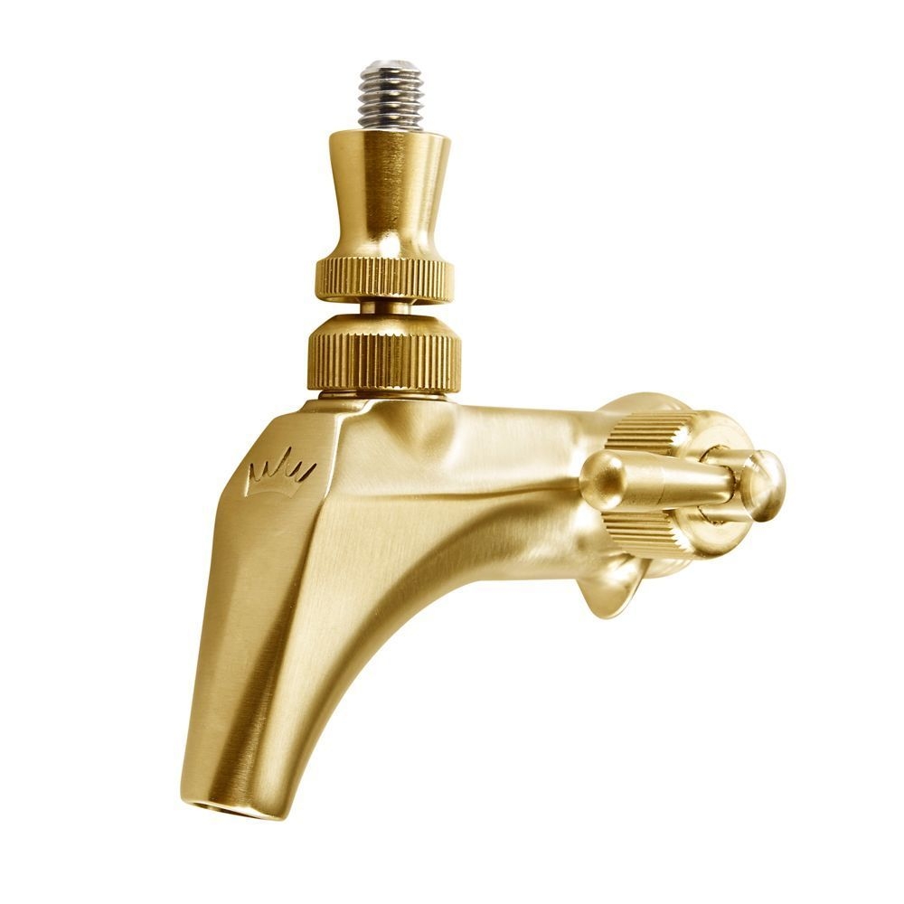 Krowne MasterTap Satin Brass Finish Premium Flow Control Dispensing Faucet