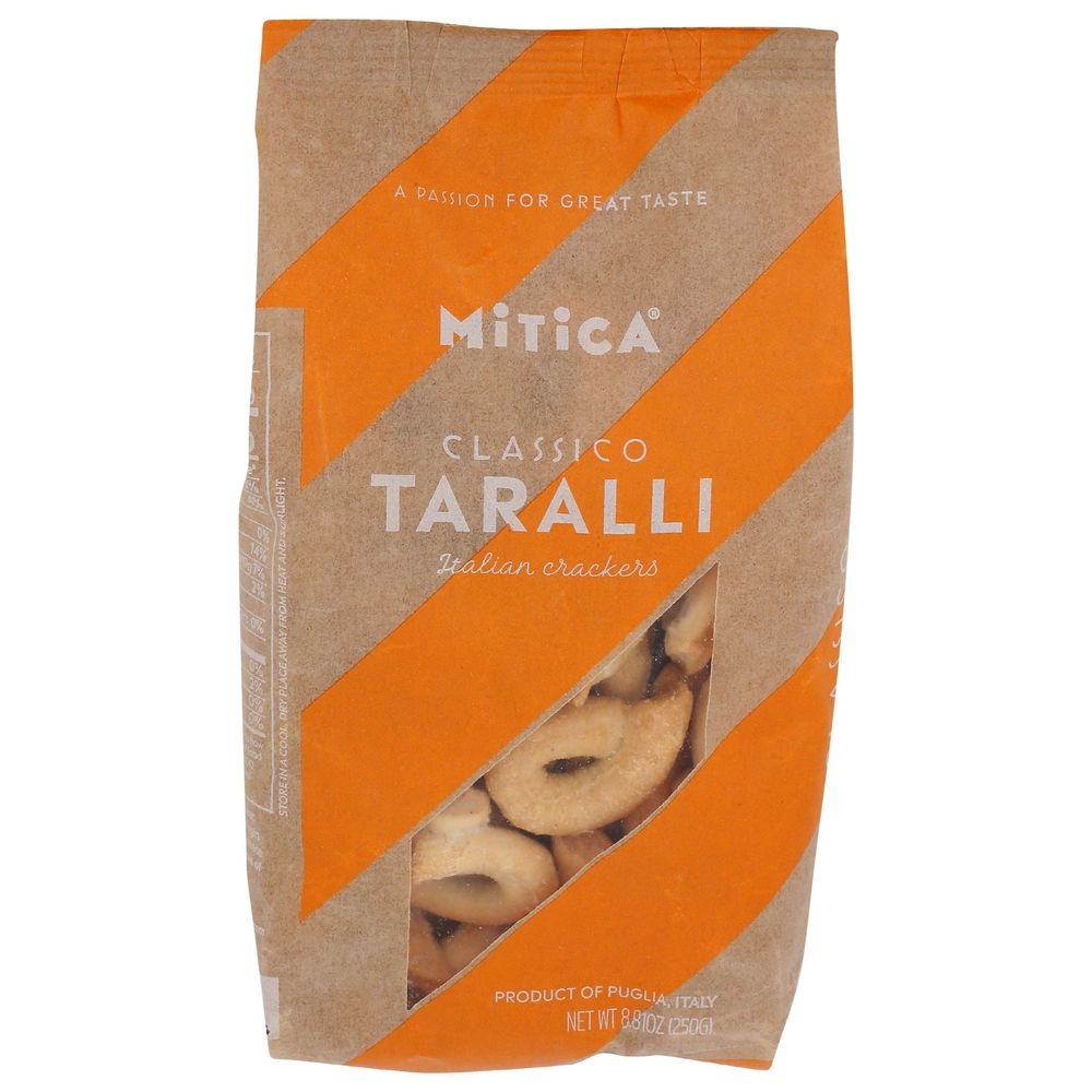 Mitica Classico Taralli Cracker, 8 Ounce -- 12 per case