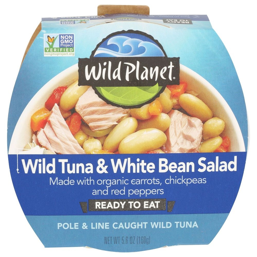 Wild Planet Wild Tuna and White Bean Salad, 5.6 Ounce -- 9 per case