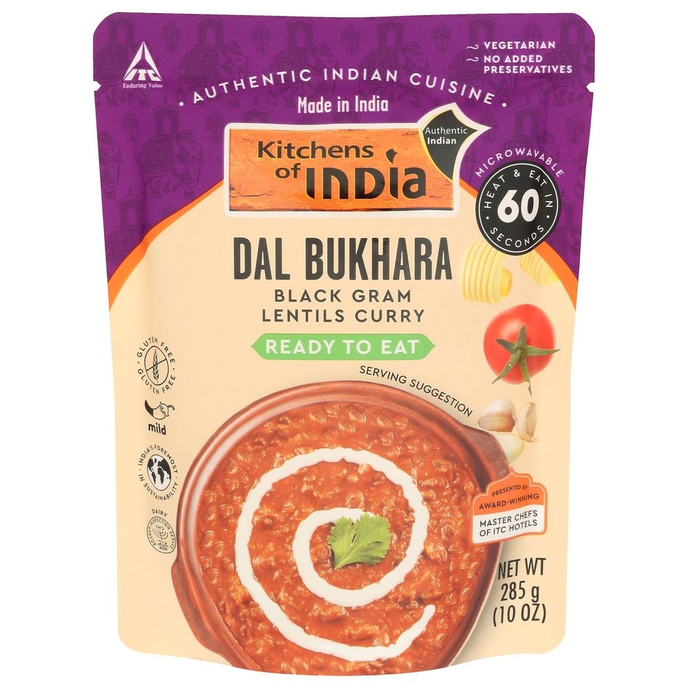 Kitchens Of India Ready To Eat Dal Bukhara, 10 Ounce -- 6 per case