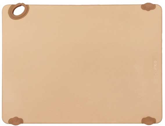 Winco Statik Board Brown Cutting Board with Hook, 15 x 20 x 1/2 inch -- 6 per case