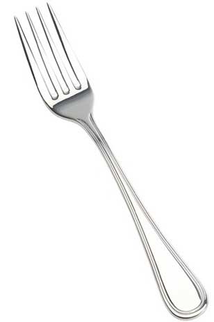 Winco Shangarila 18/8 Stainless Steel Extra Heavyweight Dinner Fork, 7 1/2 inch Length -- 300 per case