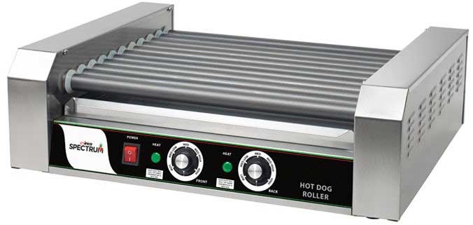 Winco Spectrum RollRight Non Stick 11 Rollers Hot Dog Roller with Teflon Coating -- 1 set
