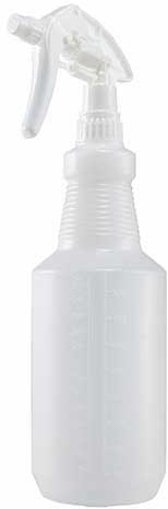 Winco Plastic White Spray Bottle, 28 Ounce -- 50 per case