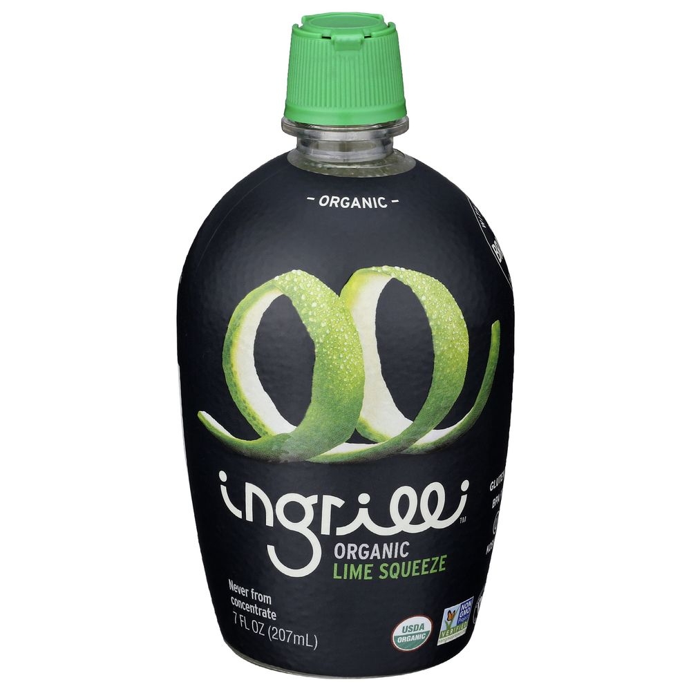 Ingrilli Organic Lime Squeeze Juice, 7 Fluid Ounce -- 12 per case