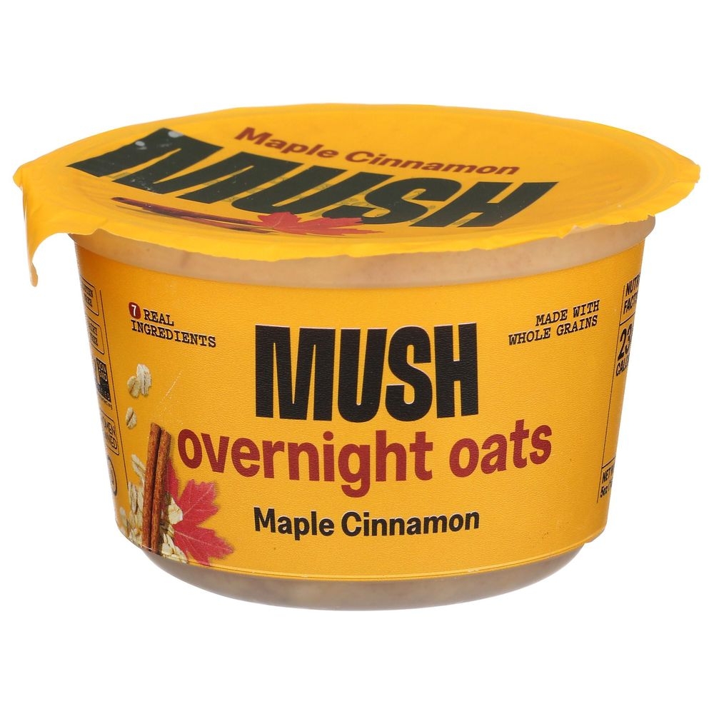 Mush Maple Cinnamon Overnight Oats, 5 Ounce -- 8 per case.
