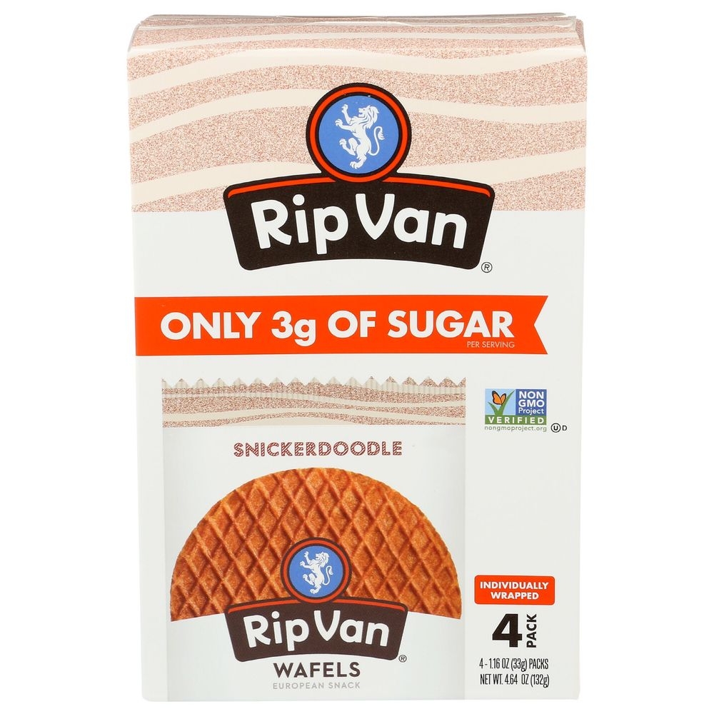 Rip Van Snickerdoodle Wafels, 4.64 Ounce -- 12 per case