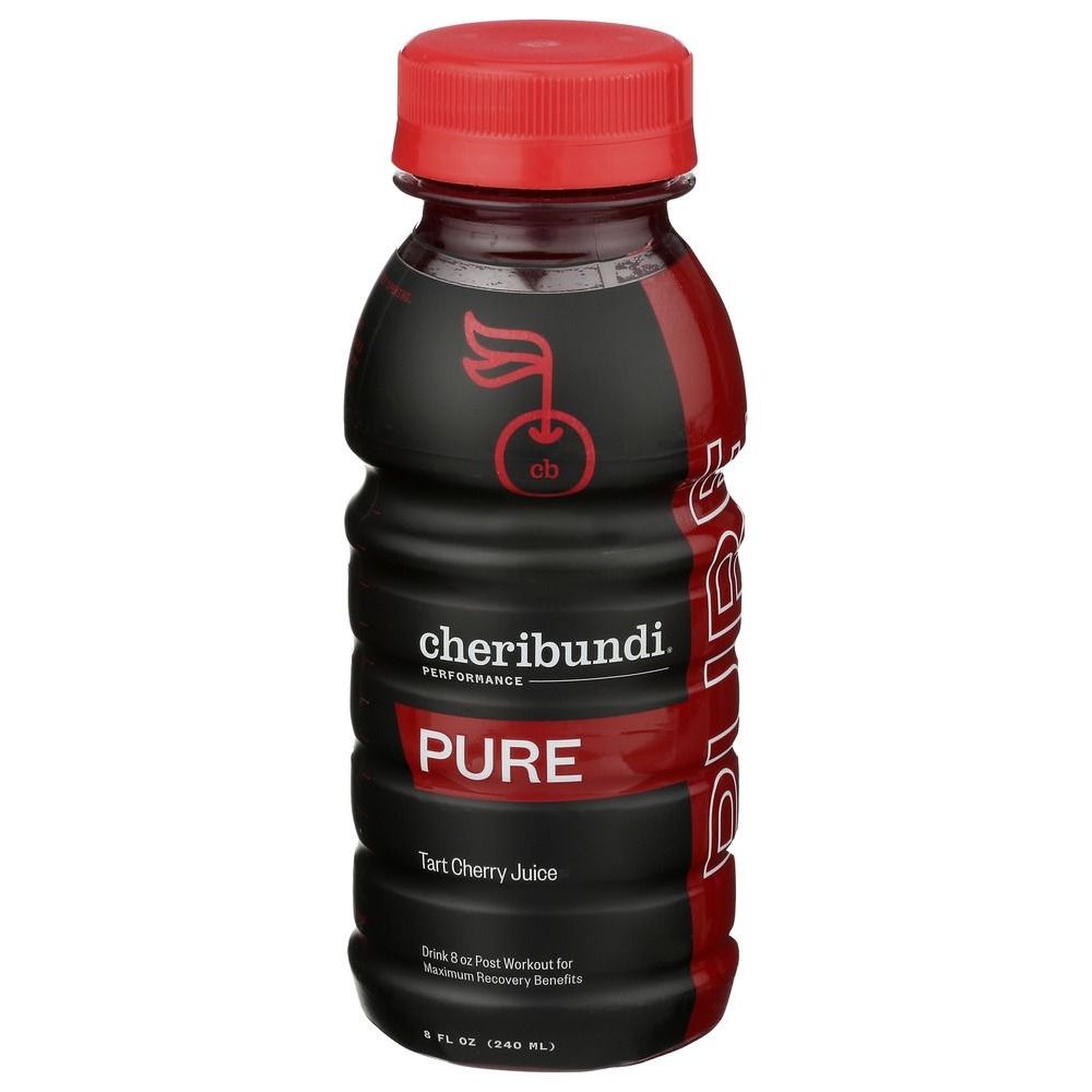 Cheribundi Pure Tart Cherry Juice, 8 Fluid Ounce -- 12 per case