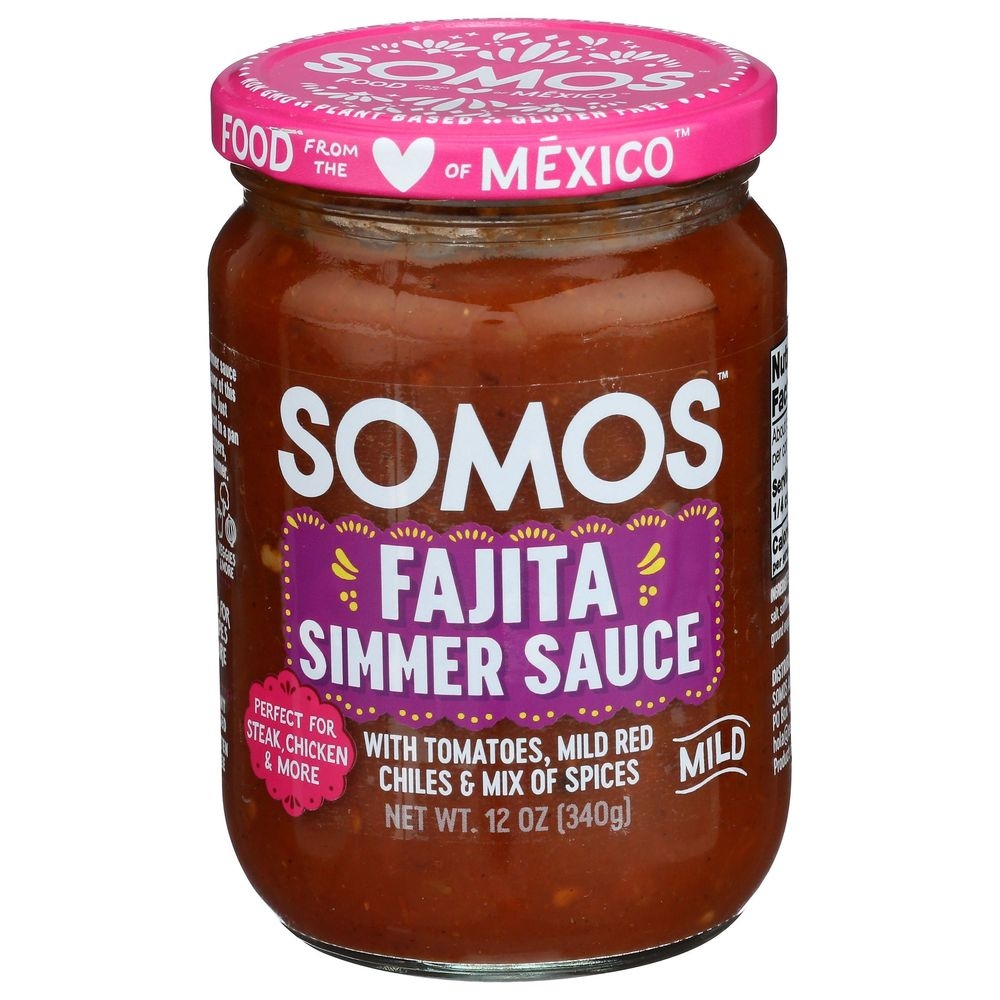 Somos Mild Fajita Simmer Sauce, 12 Fluid Ounce -- 6 per case