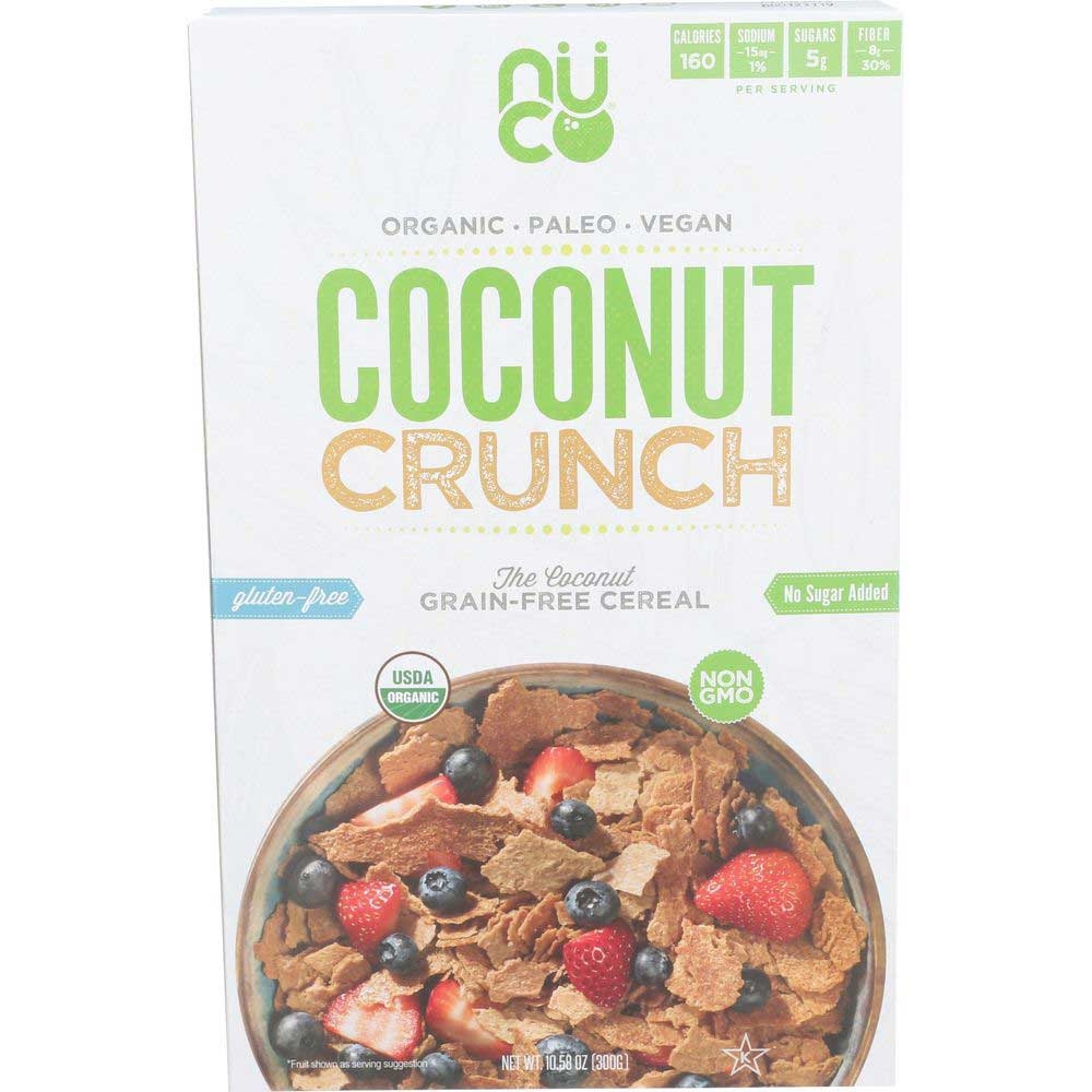 Nuco Organic Original Coconut Crunch Cereal, 10.5 Ounce -- 6 per case