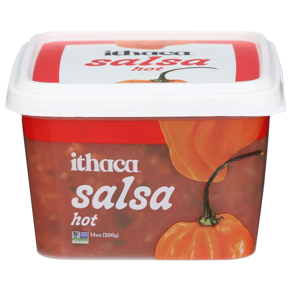 Ithaca Hot Fire Roasted Salsa, 14 Ounce -- 6 per case