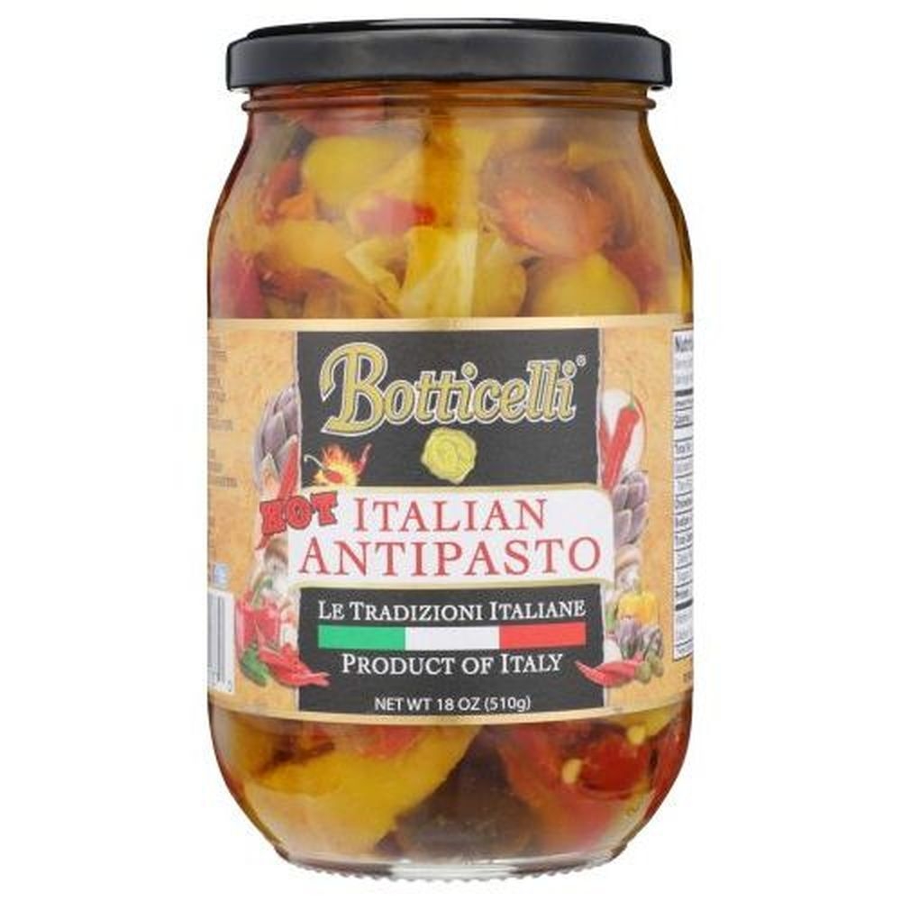 Botticelli Hot Antipasto, 18 Ounce -- 12 per case
