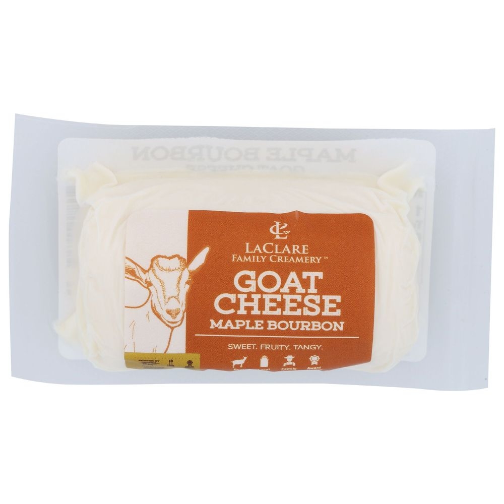 Laclare Farms Maple Bourbon Goat Cheese, 4 Ounce -- 12 per case