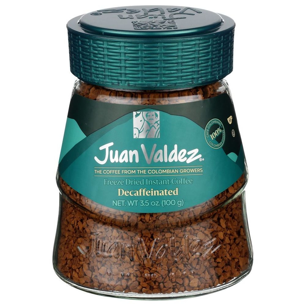 Juan Valdez Decaffeinated Instant Coffee, 3.5 Ounce -- 6 per case