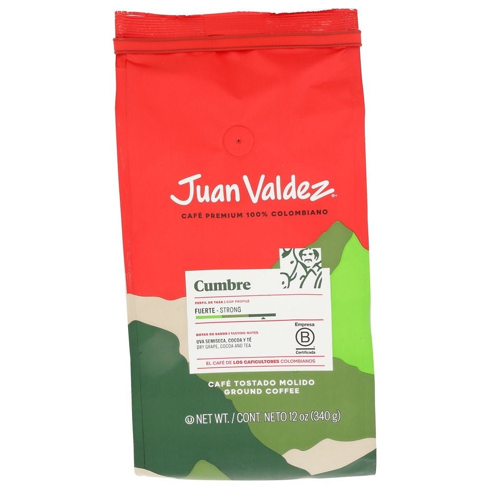 Juan Valdez Cumbre Ground Coffee, 12 Ounce -- 6 per case