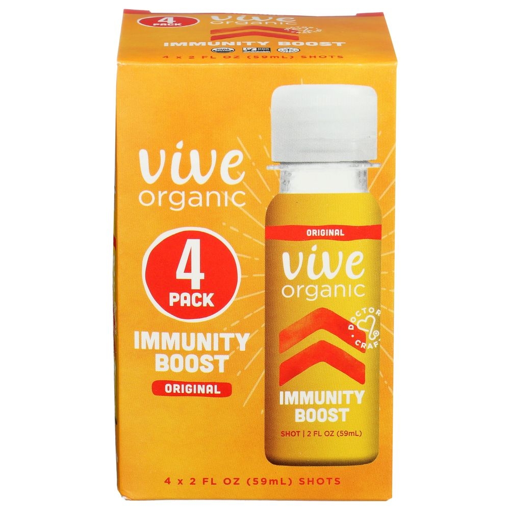 Vive Organic Original Immunity Boost Shot, 2 Ounce -- 24 per case