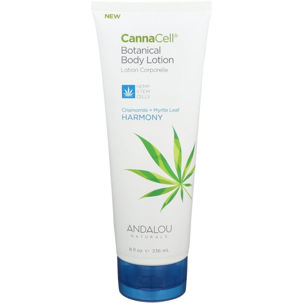 Andalou Naturals Harmony CannaCell Body Lotion, 8 Fluid Ounce