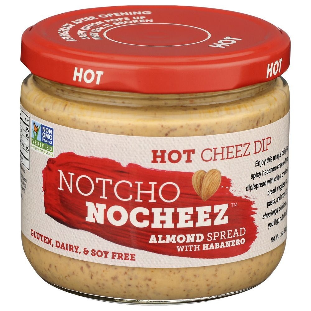 The Happy Vegan Hot Cheese Dip, 12 Ounce -- 6 per case
