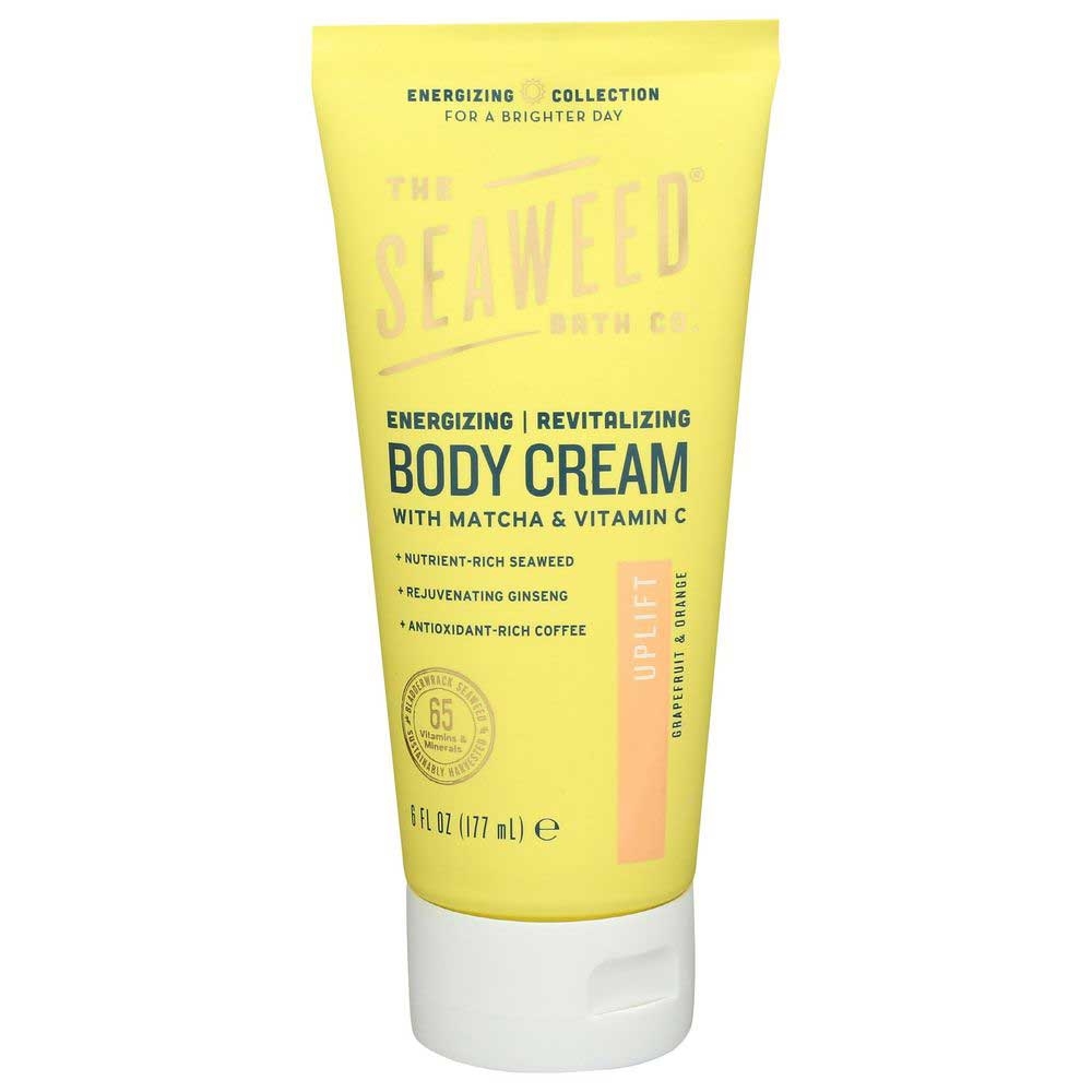 The Seaweed Bath Co Uplift Energizing Revitalizing Body Cream, 6 Ounce