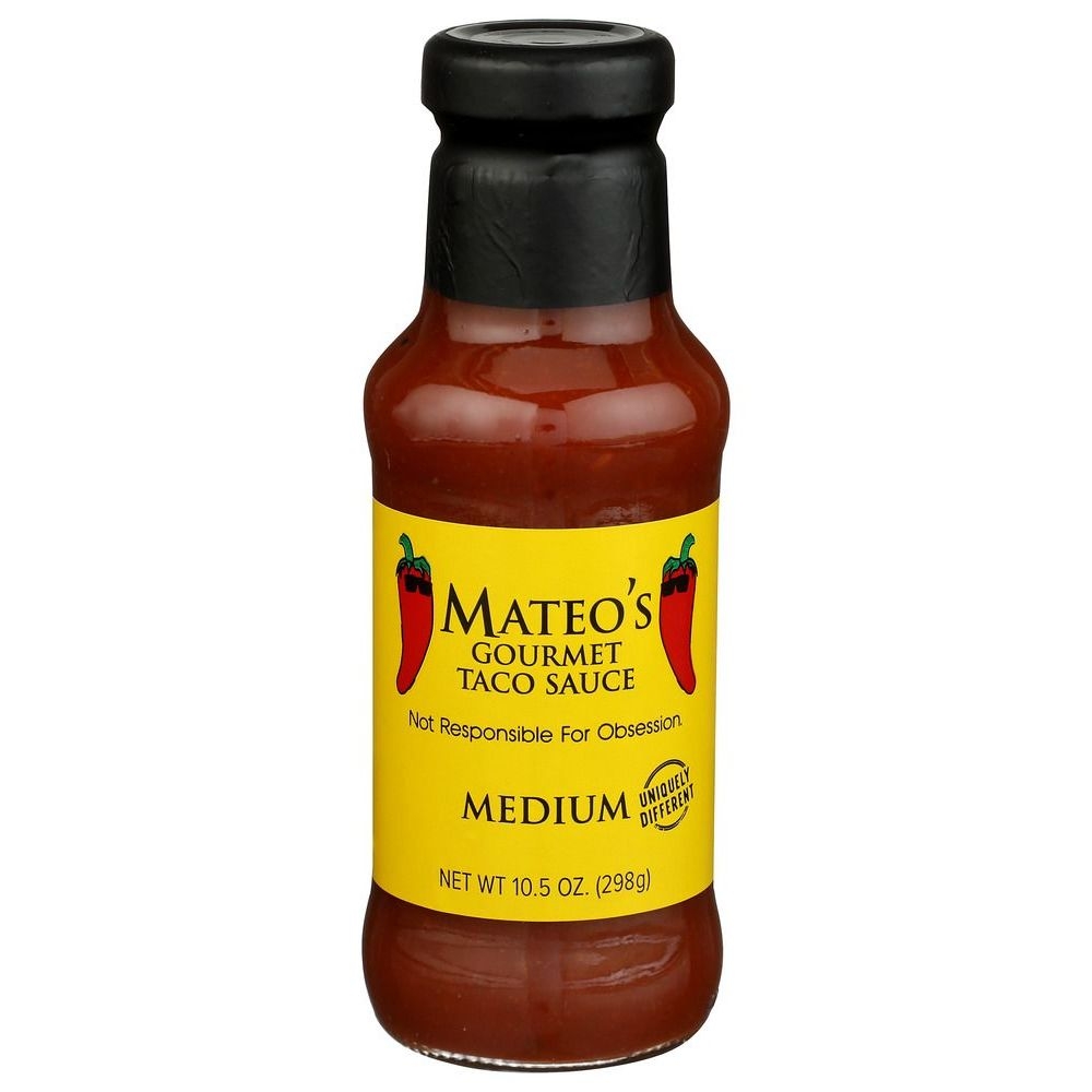 Mateos Medium Taco Sauce, 10.5 Ounce -- 6 per case