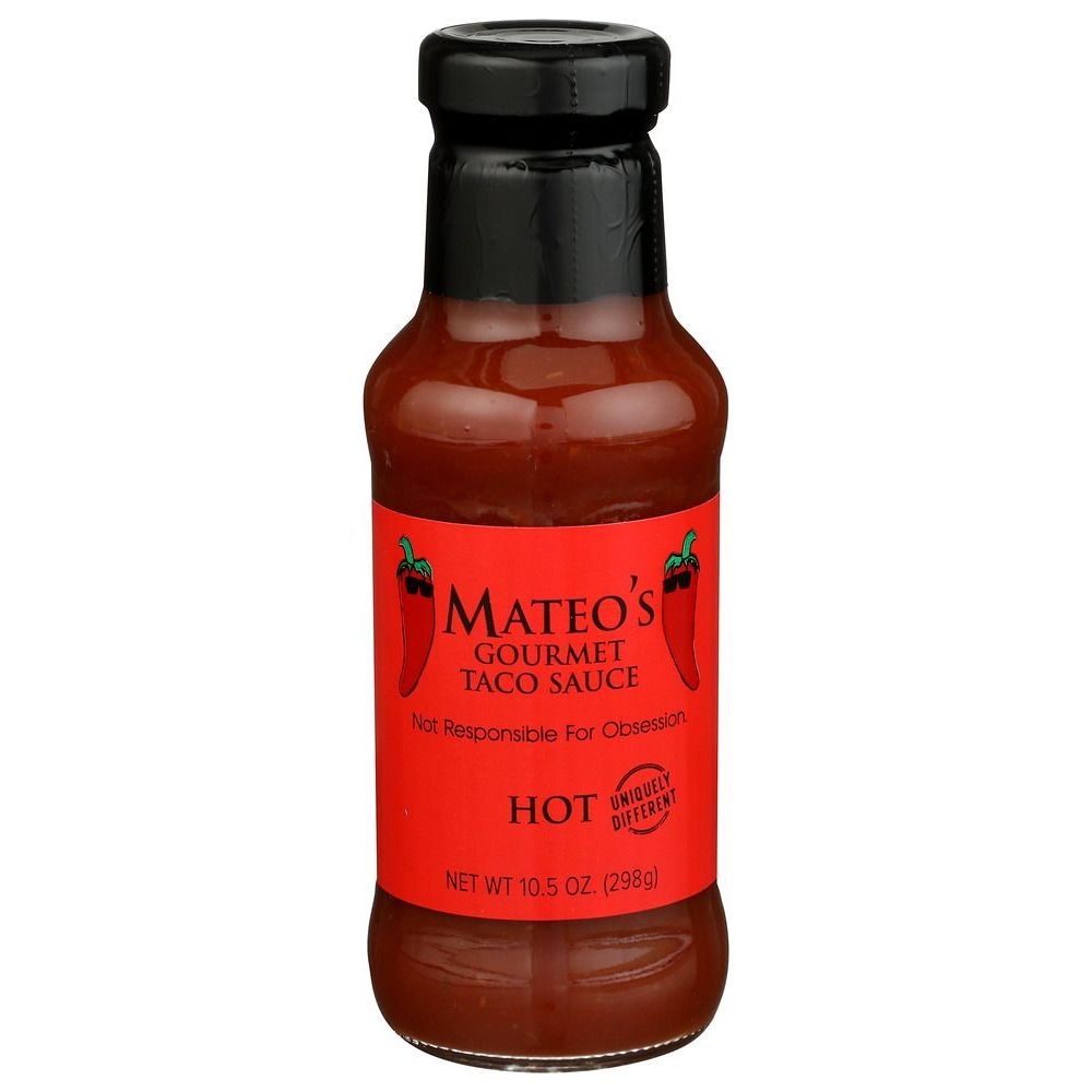 Mateos Hot Taco Sauce, 10.5 Ounce -- 6 per case